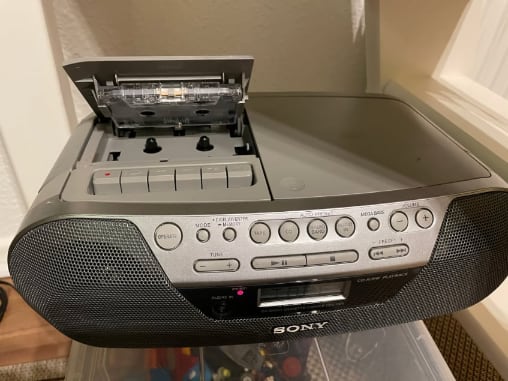 My Mum's trusty Sony tape player